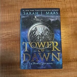 First Edition Tower of Dawn Hardcover Book